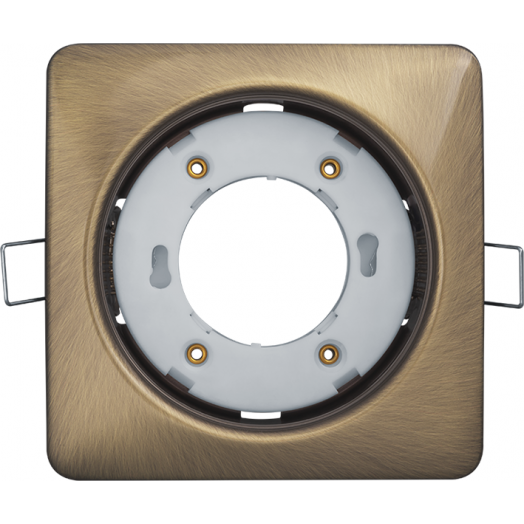 Светильник 93 025 NGX-S2-007-GX53 квадрат черн. бронза NAVIGATOR 93025