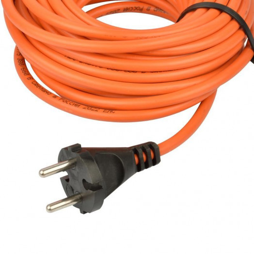 Удлинитель 1х10м без заземл. 6А IP44 UG /UCK-1N/2х075/10M/O ORANGE ПВС 2х075 в бухте оранж. Uniel UL-00009858