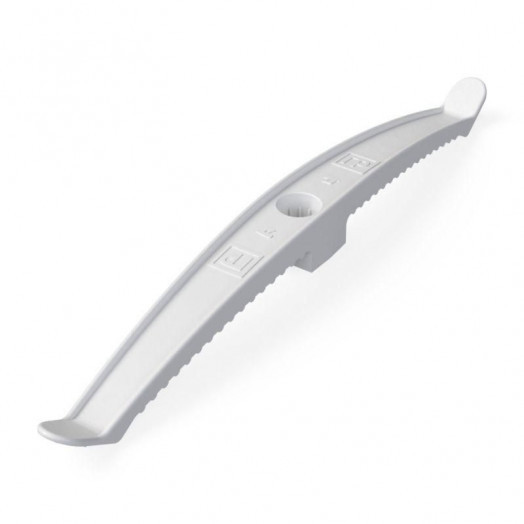 Держатель кабеля двусторонний для прямого монтажа бел. (уп.20шт) Промрукав PR13.0384