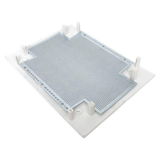 Щит слаботочный навесной Unix 3 габарит IP41 бел. дверь увеличенный PROxima EKF ux-3m-nw-xl