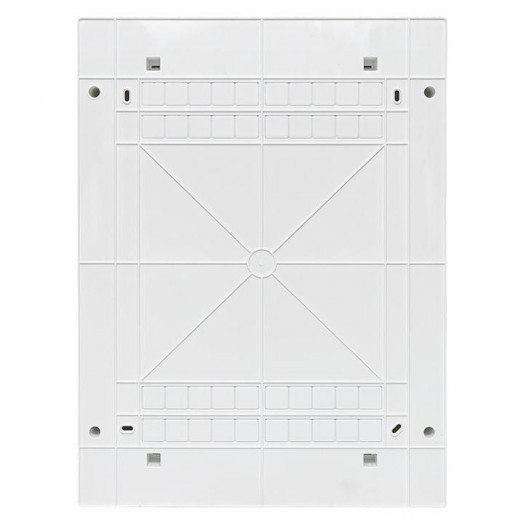 Щит слаботочный навесной Unix 3 габарит IP41 бел. дверь увеличенный PROxima EKF ux-3m-nw-xl