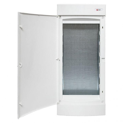 Щит слаботочный навесной Unix 4 габарит IP41 бел. дверь PROxima EKF ux-4m-nw