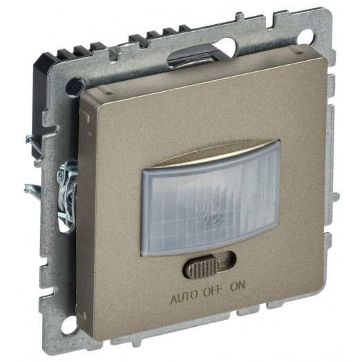 Датчик движения BRITE ДС10-1-БрШ механизм шампань IEK BR-MS10-N-150-05-K37