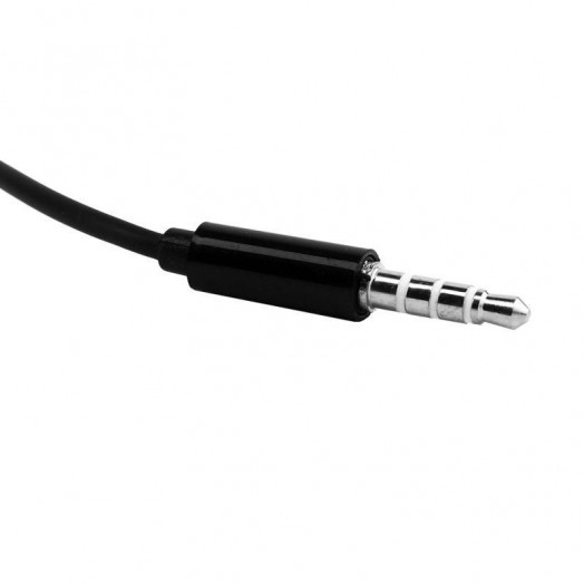 Наушники вкладыши с микрофоном проводные ELX-WHP01-C02 3.5мм 1.2м коробка черн. Ergolux 15282