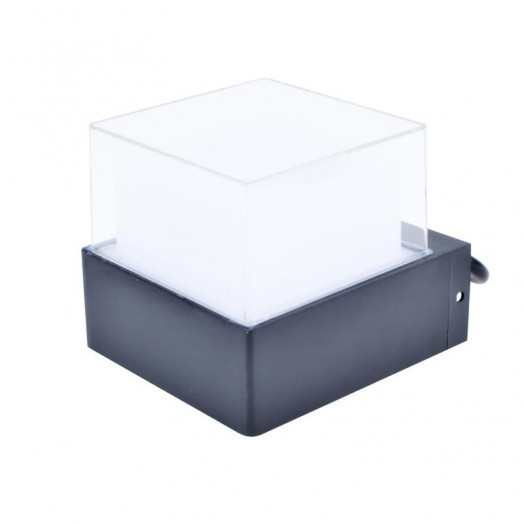 Светильник светодиодный ULU-P25A-5W/4000K IP65 BLACK 4000К уличный архитектурный накладной черн. Uniel UL-00010517