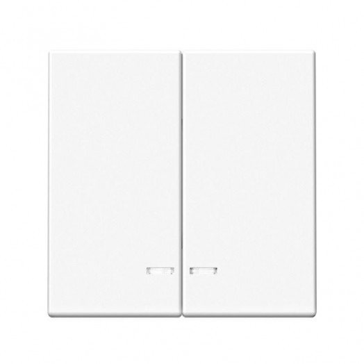 Выключатель 2-кл. ArtGallery (сх. 5а) 10AX с подсветкой механизм лотос SE GAL001353