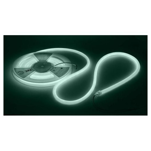 Лента светодиодная LS2835-9.6-120-24-6500K-IP68-5м 24В термостойкая для бани холод. бел. (в комплекте: 2 заглушки; 10 крепежей)(уп.5м) Эра Б0062329