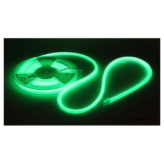 Лента светодиодная LS2835-9.6-120-24-G-IP68-5м 24В термостойкая для бани зел. (в комплекте: 2 заглушки; 10 крепежей)(уп.5м) Эра Б0062354