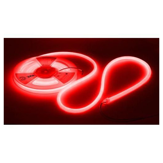 Лента светодиодная LS2835-9.6-120-24-R-IP68-5м 24В термостойкая для бани красн. (в комплекте: 2 заглушки; 10 крепежей)(уп.5м) Эра Б0062345