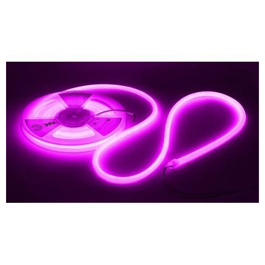 Лента светодиодная LS2835-9.6-120-24-V-IP68-5м 24В термостойкая для бани фиолет. (в комплекте: 2 заглушки; 10 крепежей)(уп.5м) Эра Б0062357