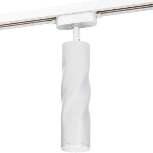 Светильник трековый поворотный ARTLINE 55х55х200 GU10 230В алюм. 2.6кв.м бел Ritter 59931 3