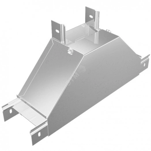 Т-отвод вертикальный 50х400 мм вверх c разворотом трассы на 90 гр. ПЛЮС HD