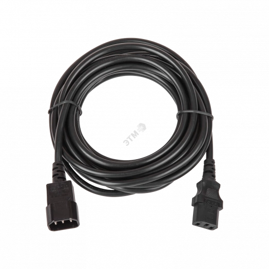 Кабель питания TLK C14 - C13  3x0.75мм2 5 м 250В 6A черный