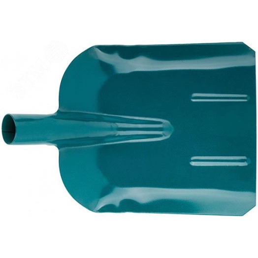 Лопата совковая без черенка, с ребрами жесткости 220х270 мм