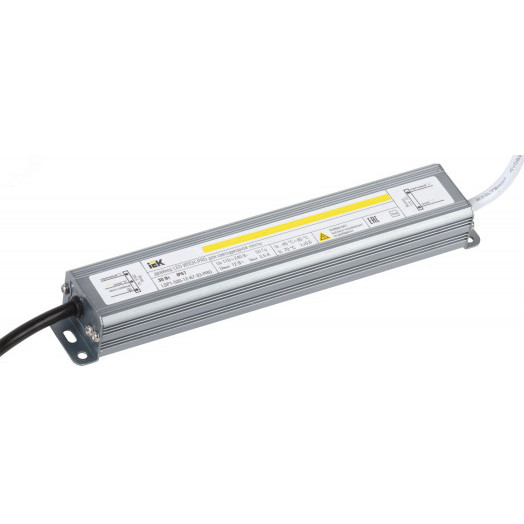 Драйвер светодиодный LED 30w 12v IP67 блок-шнур