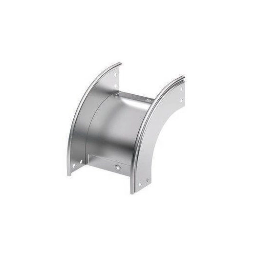 Угол для лотка вертикальный внешний 90град. 80х80 CD 90 в компл. с крепежн. элемент. цинк-ламель DKC 36801KZL