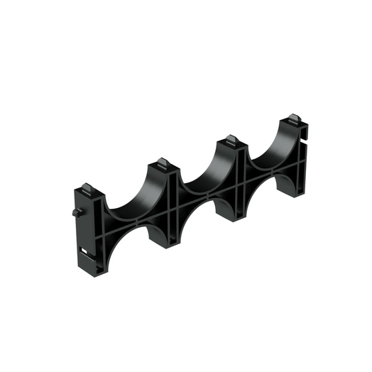 Кластер тройной для двустен. труб d50мм DKC 025050