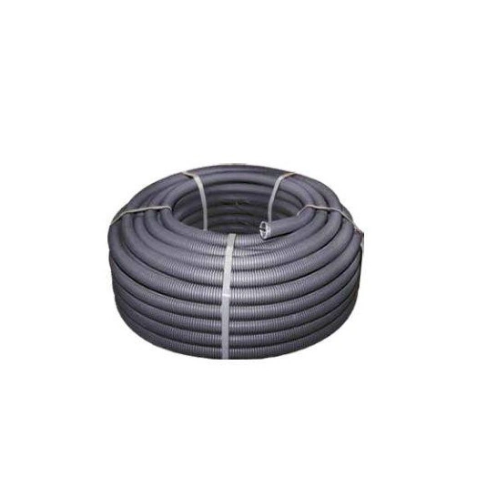 Труба гофрированная d63мм с протяжкой безгалоген. трудногорючая (FRHF) (уп.15м) Plast PROxima EKF FRHF-63