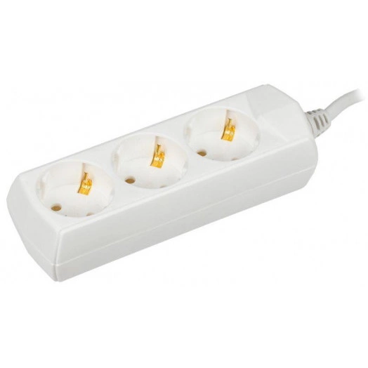 Удлинитель 3х7м с заземл. 10А IP20 У03 2P+PE 250В 3х1 GENERICA IEK WYP10-10-03-07-Z-G