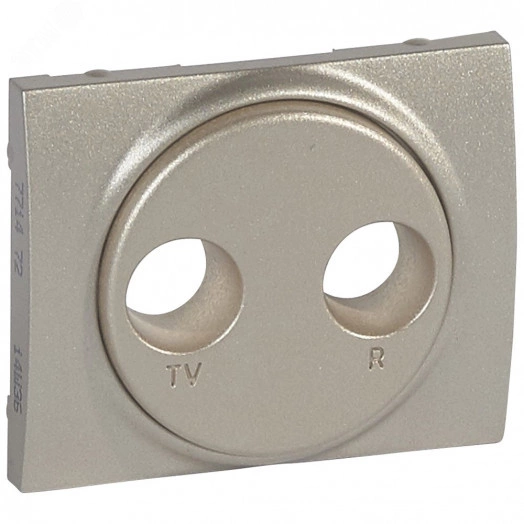 Galea Life Панель лицевая телевизионная TV-RD titanium