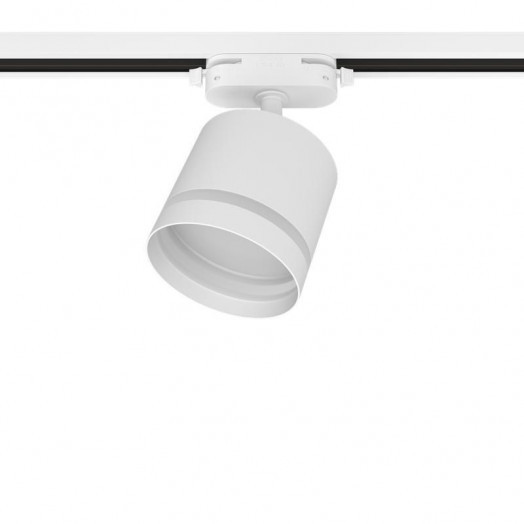 Светильник трековый ARTLINE поворотный 85х85х80мм GX53 230В алюм./пластик. 4кв.м бел Ritter 59865 1