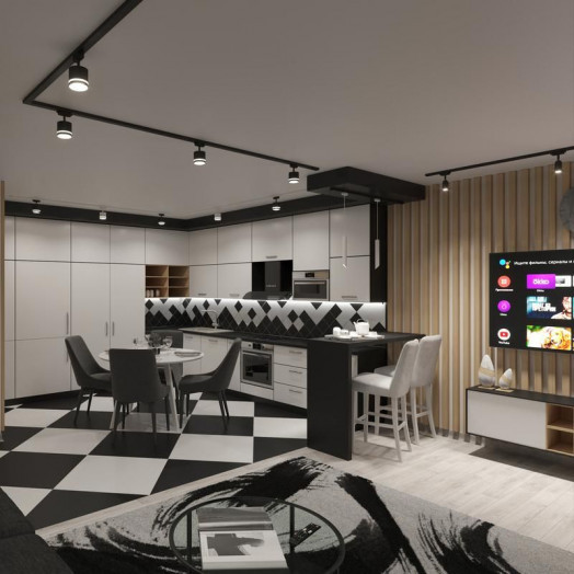 Светильник трековый ARTLINE поворотный 85х85х80мм GX53 230В алюм./пластик. 4кв.м бел Ritter 59865 1