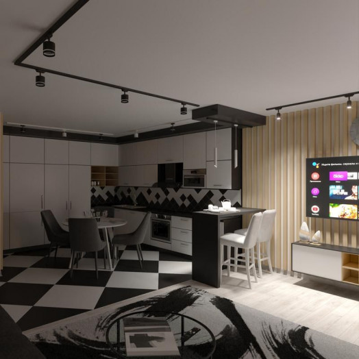 Светильник трековый ARTLINE поворотный 85х85х80мм GX53 230В алюм./пластик. 4кв.м бел Ritter 59865 1