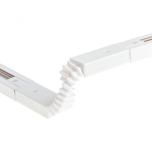 Коннектор трековый для соединения шинопровода гибкий ARTLINE пластик/медь бел. Ritter 59751 7