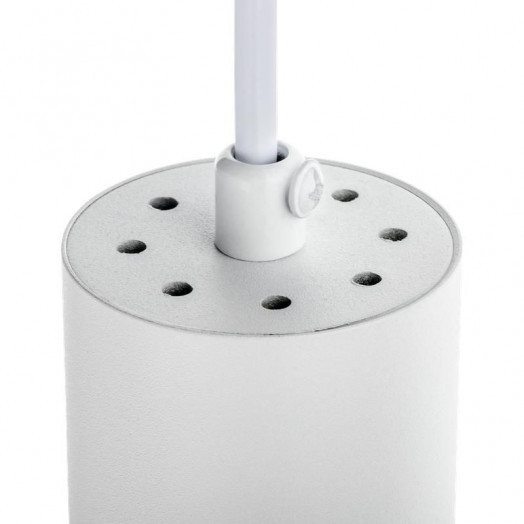 Светильник трековый подвес ARTLINE 55х55х100мм GU10 230В алюм./пластик. 2.6кв.м бел. Ritter 59929 0