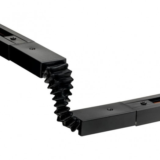 Коннектор трековый для соединения шинопровода гибкий ARTLINE пластик/медь черн. Ritter 59752 4