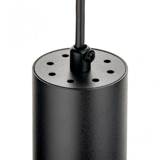 Светильник трековый подвес ARTLINE 55х55х100мм GU10 230В алюм. 2.6кв.м черн.н. Ritter 59928 3