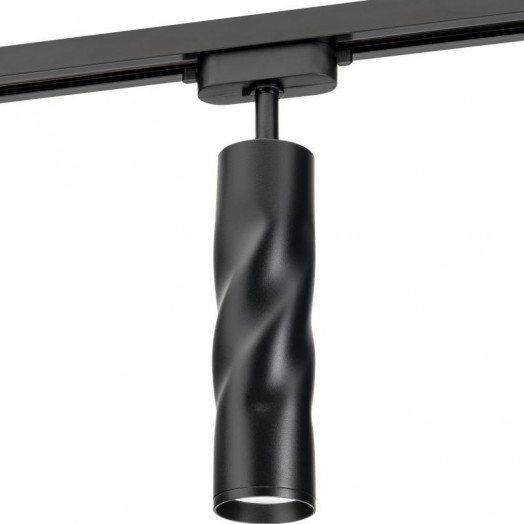 Светильник трековый поворотный ARTLINE 55х55х200 GU10 230В алюм. 2.6кв.м черн Ritter 59932 0