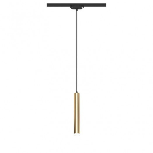 Светильник трековый подвес светодиодный ARTLINE 40х40х300мм 12Вт 840Лм 4000К 230В алюм./пластик. 5.5кв.м зол. Ritter 59714 2