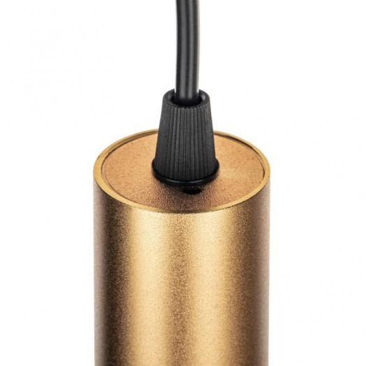 Светильник трековый подвес светодиодный ARTLINE 40х40х300мм 12Вт 840Лм 4000К 230В алюм./пластик. 5.5кв.м зол. Ritter 59714 2