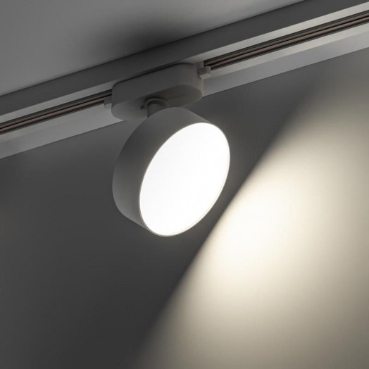 Светильник трековый светодиодный ARTLINE поворотный 95х95х30мм 15Вт 1050Лм 4000К 230В алюм. 7кв.м бел. Ritter 59723 4