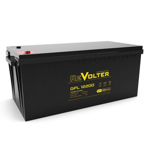 Аккумулятор 12В 200А.ч GPL 12200 REVOLTER 4614040030034