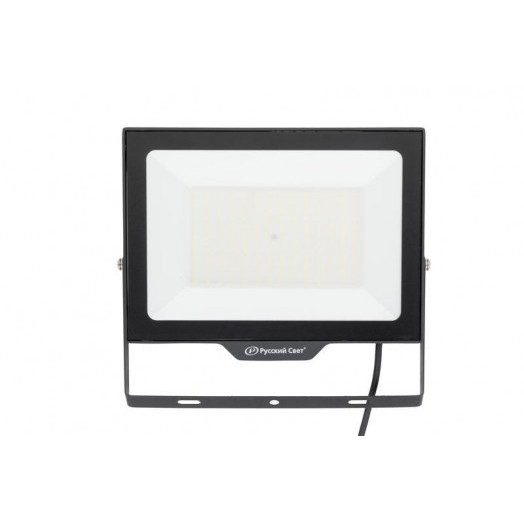 Прожектор светодиодный СДО FL 10 C 150W VW 865 BK CL 327х260х31.5мм 150Вт 6500К IP65 уличный черн. Русский Свет 15081023057