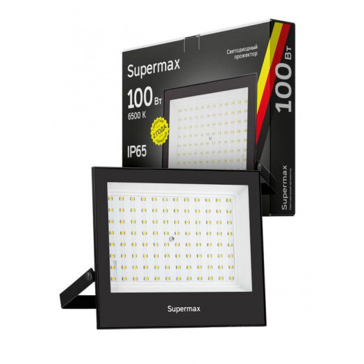 Прожектор светодиодный Supermax SPR 100Вт 6500К 10000лм IP65 КОСМОС S_PR_LED_100