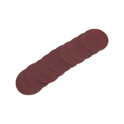 Диск абразивный на ворсовой основе на липучке без отверстий P150 125мм (уп.10шт) Kranz KR-91-1149