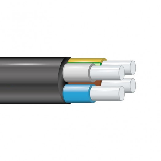 Кабель АВВГнг(А)-LS 4х2.5 ОК (N) 0.66кВ (м) ЭЛПРОМ БП-00001539