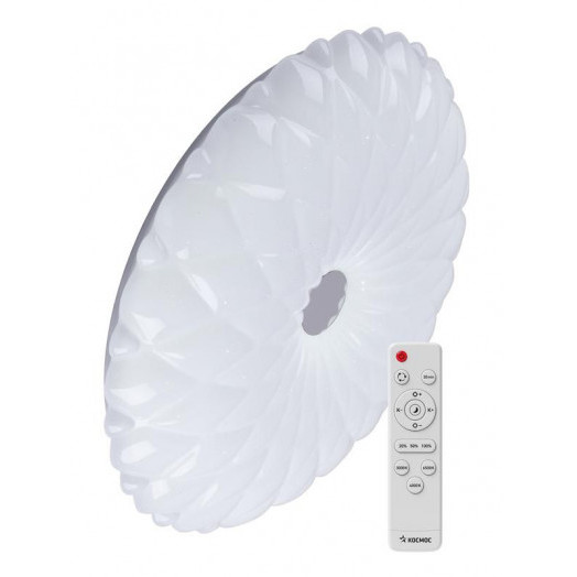 Светильник светодиодный PREMIUM ASTRA 55Вт 230В 3000-6500К 4400лм IP40 385х90мм настенно-потолочный управляемый с пультом ДУ КОСМОС KSAstr55W