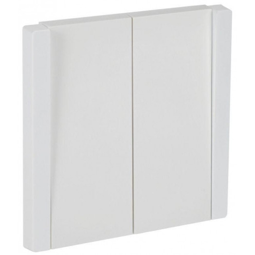 Выключатель 2-кл. СП FORTE&PIANO 10А FP205 бел. IEK FP-V20-0-10-1-K01