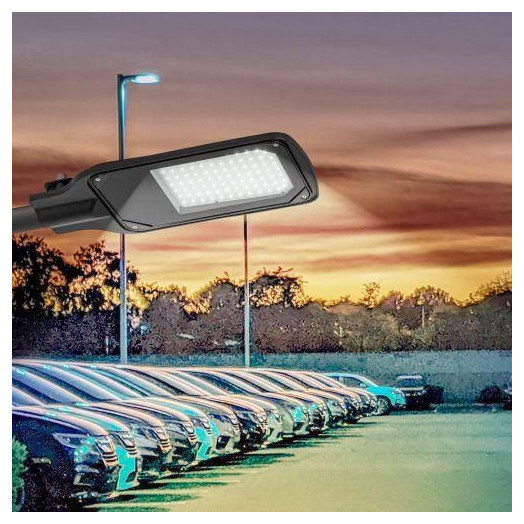 Светильник светодиодный SPP-504-0-50K-050 50Вт 5000К IP65 5000лм КСС Д DOB SMD 48мм уличный черн. Эра Б0062692