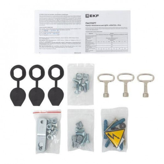 Щит распределительный навесной "KRATOS" 168 мод. 100.65.30 IP66 EKF mb26-1006530