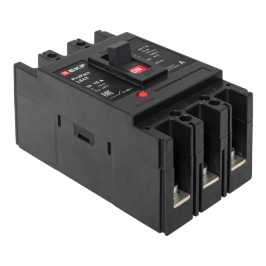 Выключатель автоматический 3п 10А 15кА LS63 ProPact EKF mccb-63-15-3-10-ls