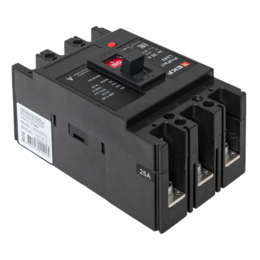 Выключатель автоматический 3п 25А 15кА LS63 ProPact EKF mccb-63-15-3-25-ls