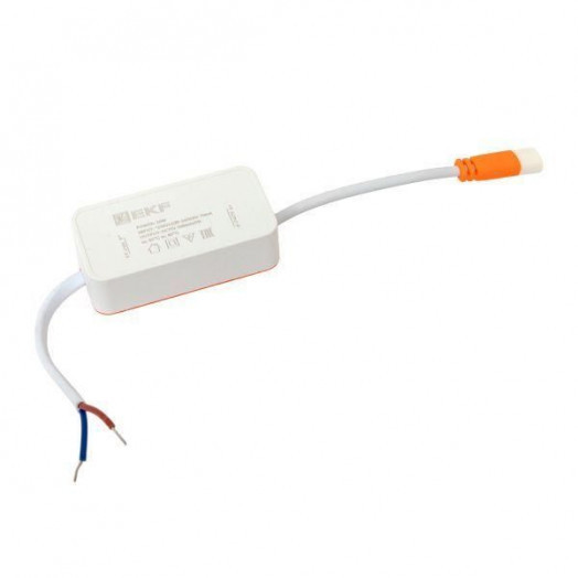 Светильник светодиодный ДВО 1105 18Вт 4000К IP20 круглый встраив. даунлайт безрамочный LUMA EKF DLL-1105-R-18-4000