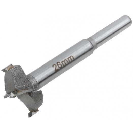Сверло Форстнера (фреза) с карбидными вставками 26мм FIT 36525
