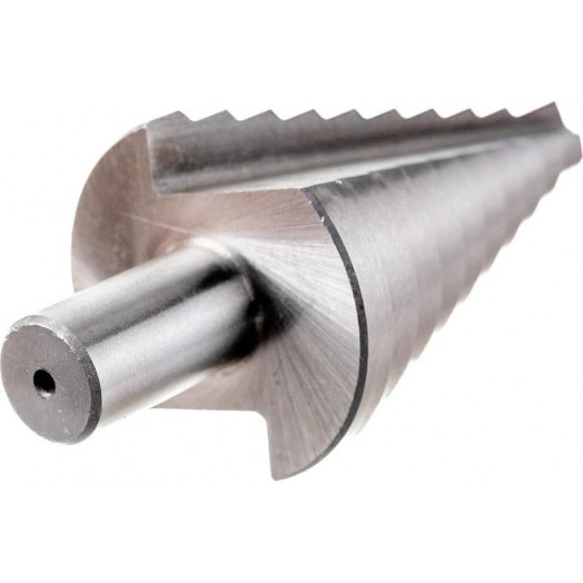 Сверло ступенчатое HSS (Р6М5) по металлу 9 ступеней 9-36мм FIT 36399