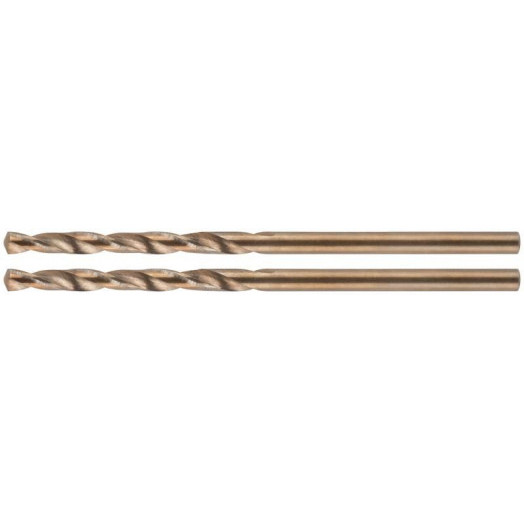 Набор сверл по металлу Profi 2.5х57мм с кобальтом 5проц. (уп.2шт) Cutop 48-359